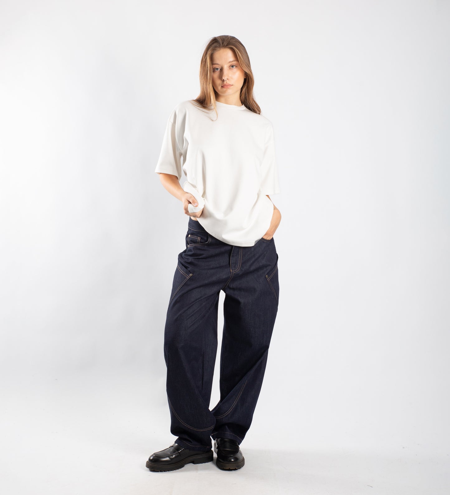 SIGNATURE HEAVYWEIGHT BOXY T-SHIRT – Off White