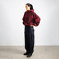 DISTRESSED RAGLAN HOODIE – Stained Burgundy