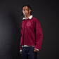 SACRED LEGACY POLO – Burgundy