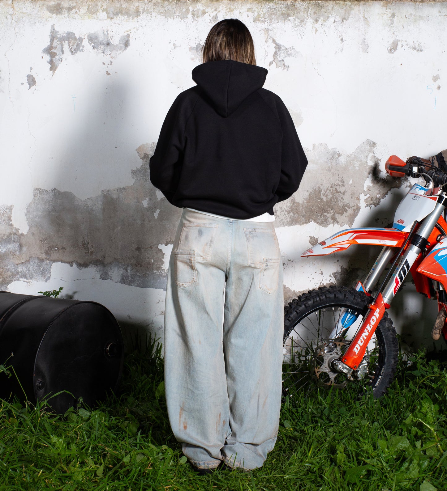 STRTN® RHINESTONE HOODIE – Black