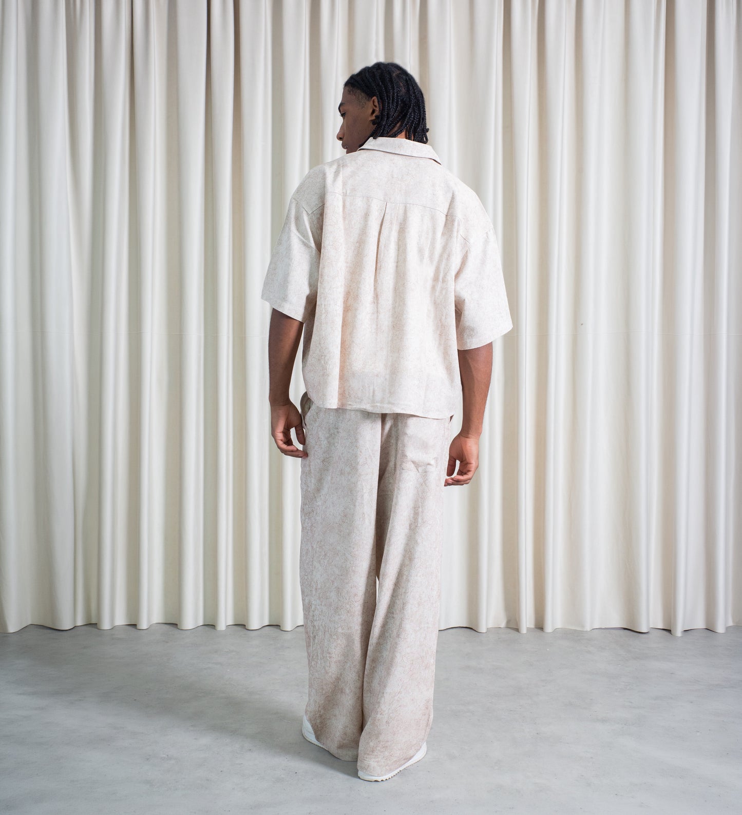 CRTV DEPT LIMESTONE LINEN SHIRT