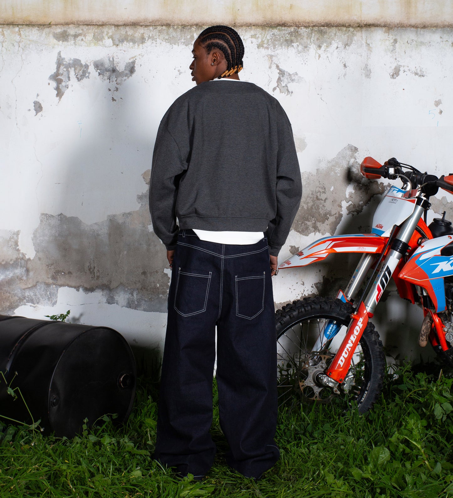 THE STRTN® CARDIGAN – Dark Heather Gray