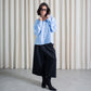 CULT SUPPLY POPLIN SHIRT – Striped Blue