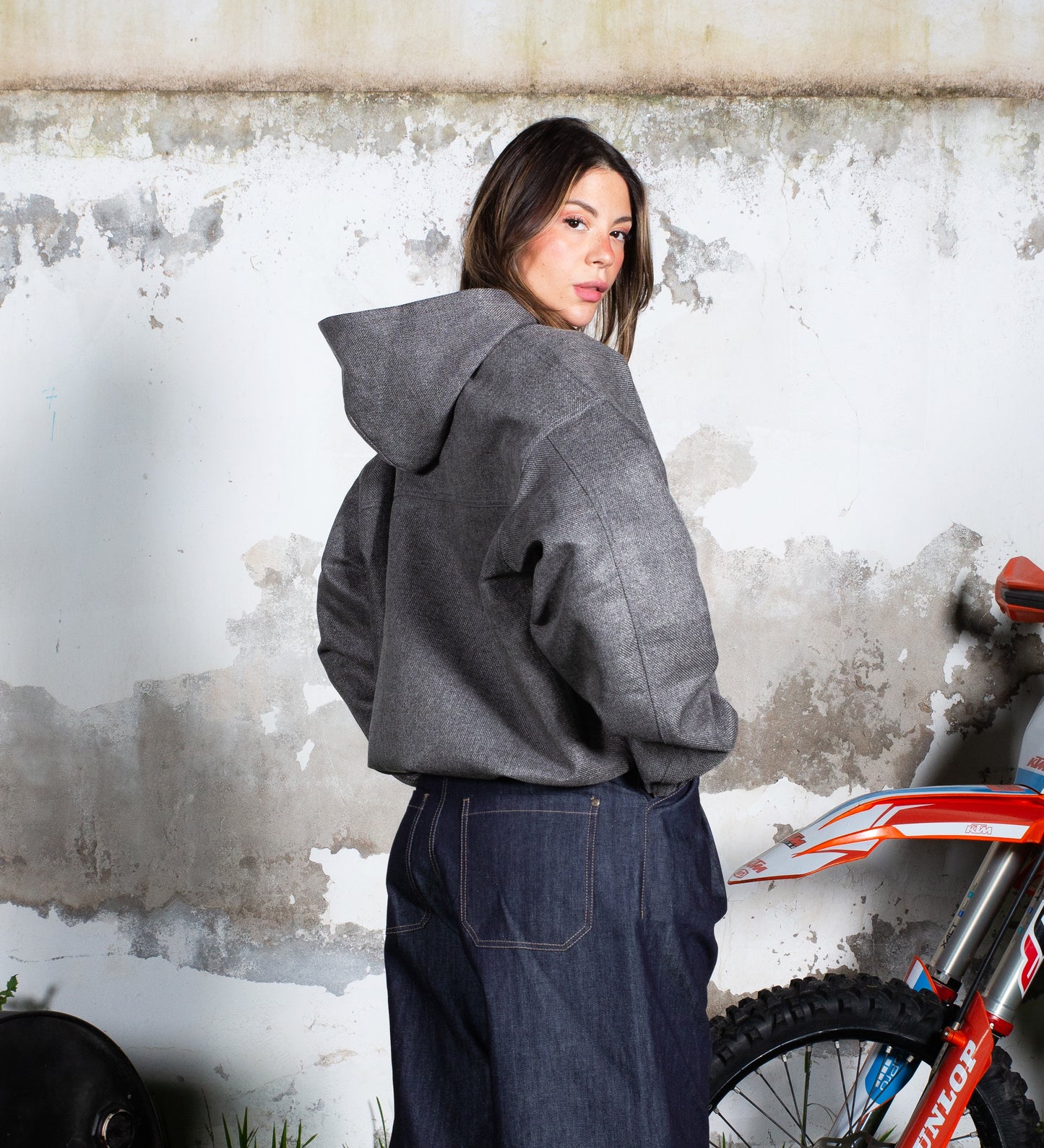 FIREMAN CLASP JACKET IV – Charcoal