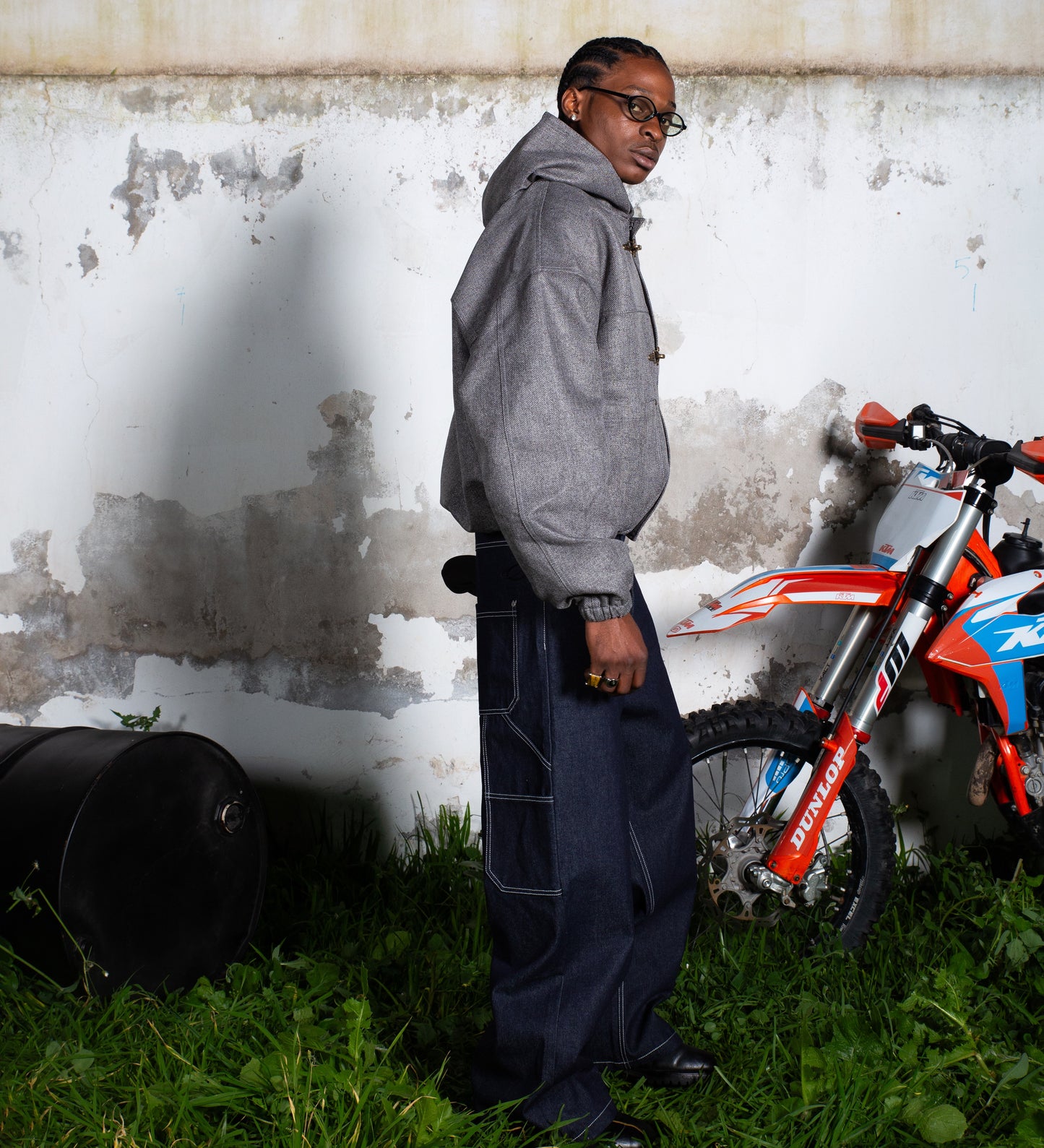 FIREMAN CLASP JACKET IV – Charcoal