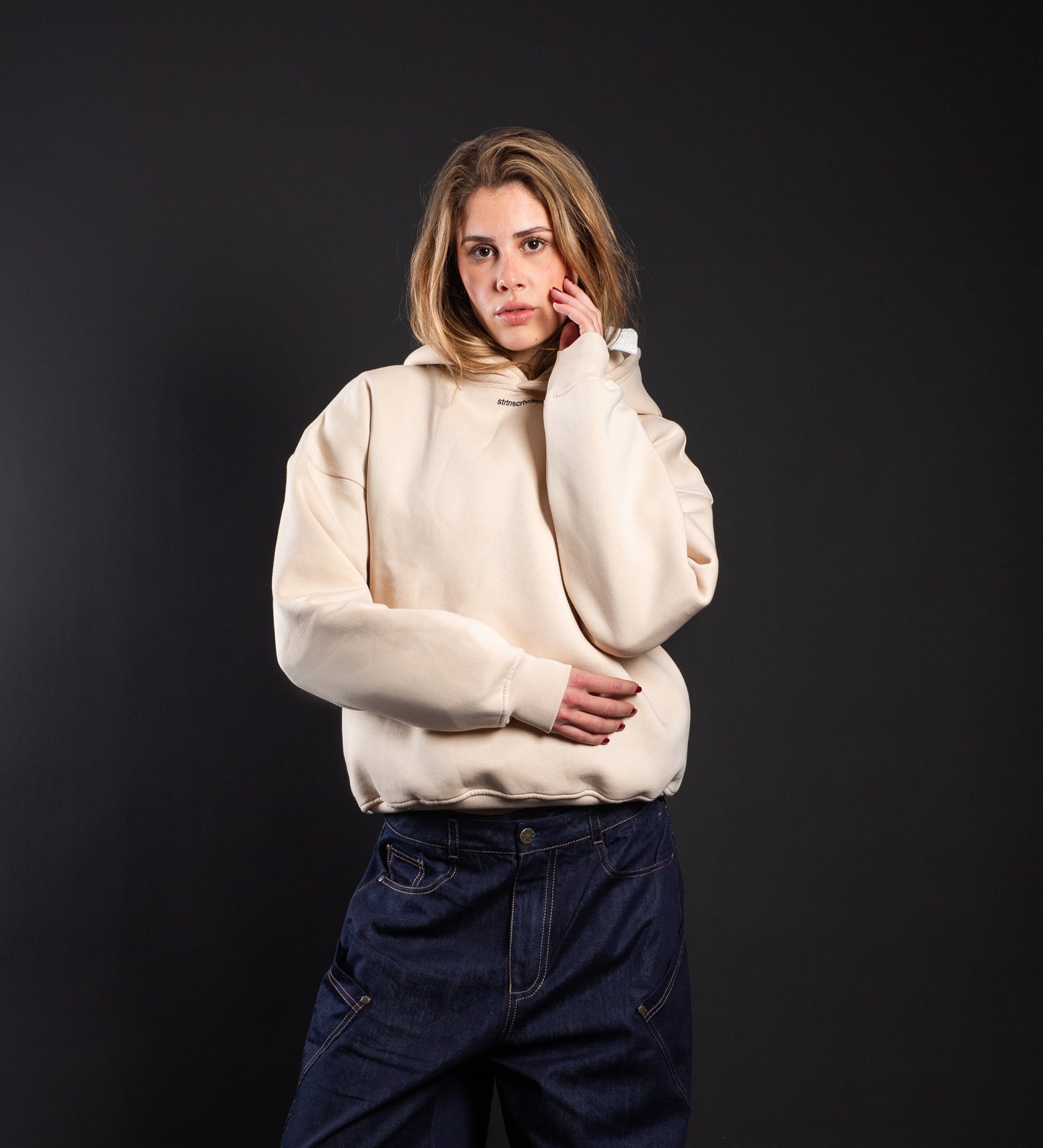 CRTV DEPT. CHERRIES HOODIE – Cream