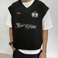 CRTV DEPT. V-NECK VEST – Black