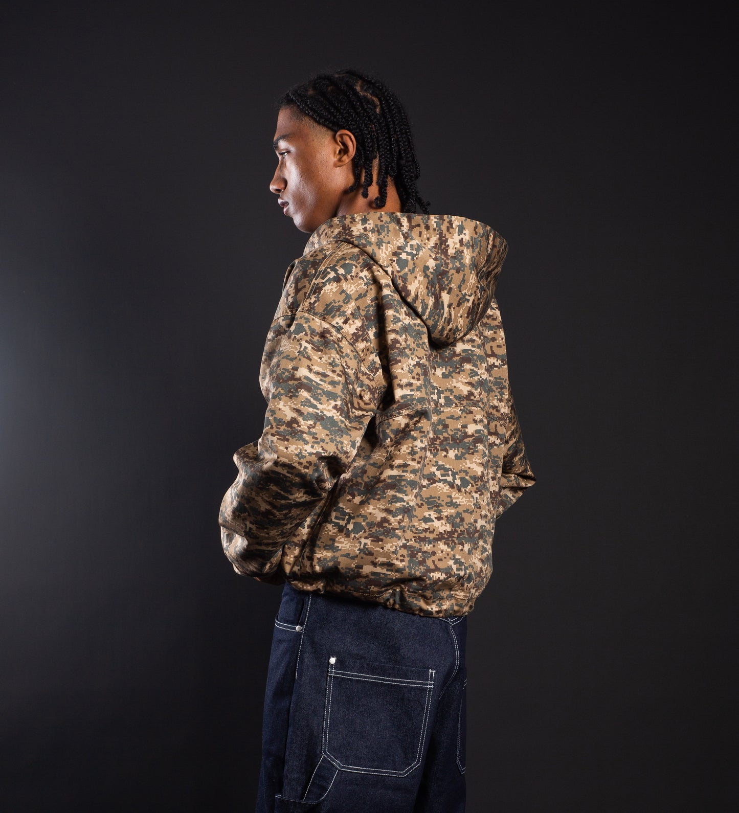 CRTV DEPT. CAMO JACKET – Army Pixel