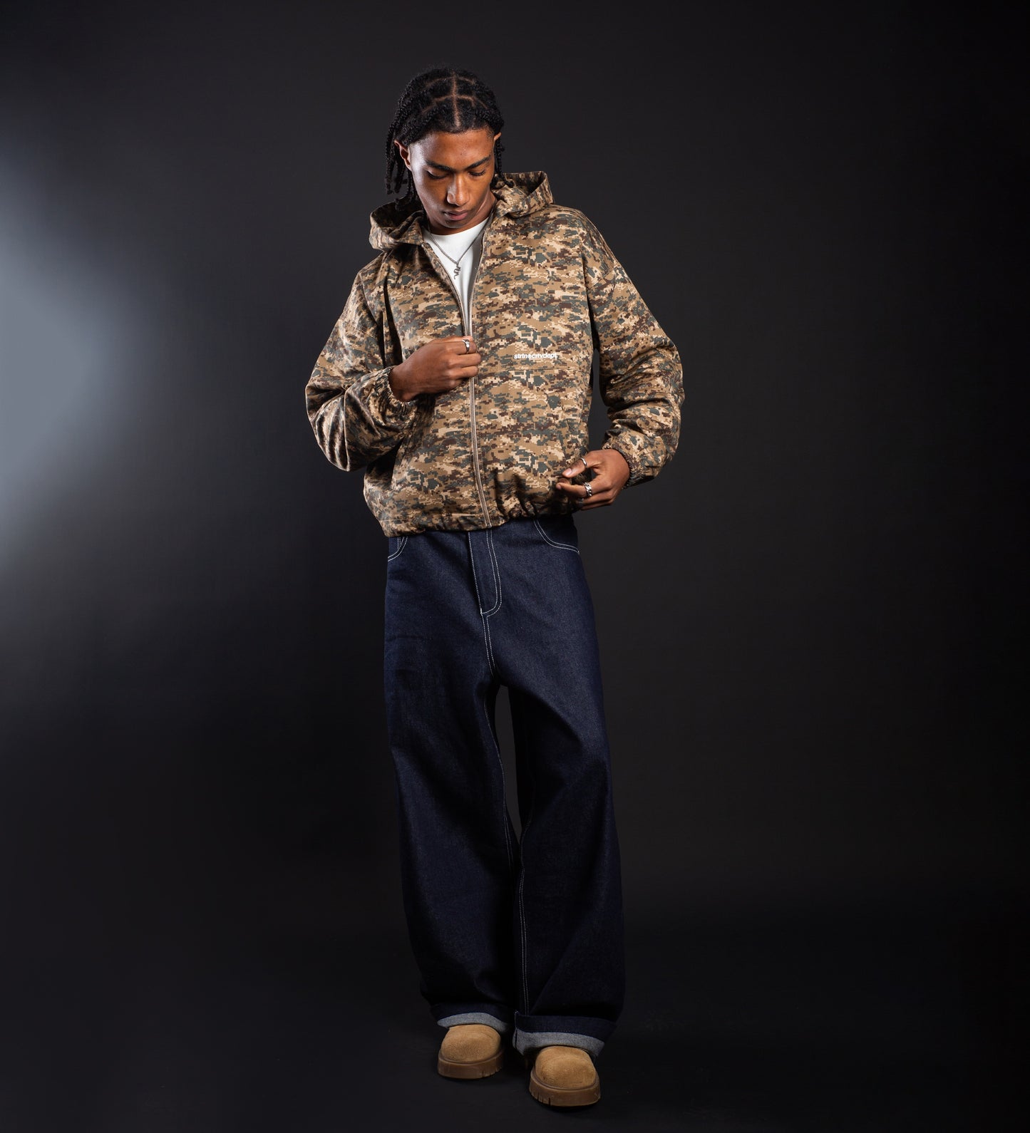 CRTV DEPT. CAMO JACKET – Army Pixel