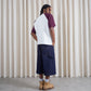 BASEBALL HEAVYWEIGHT T-SHIRT – Burgundy/Off White