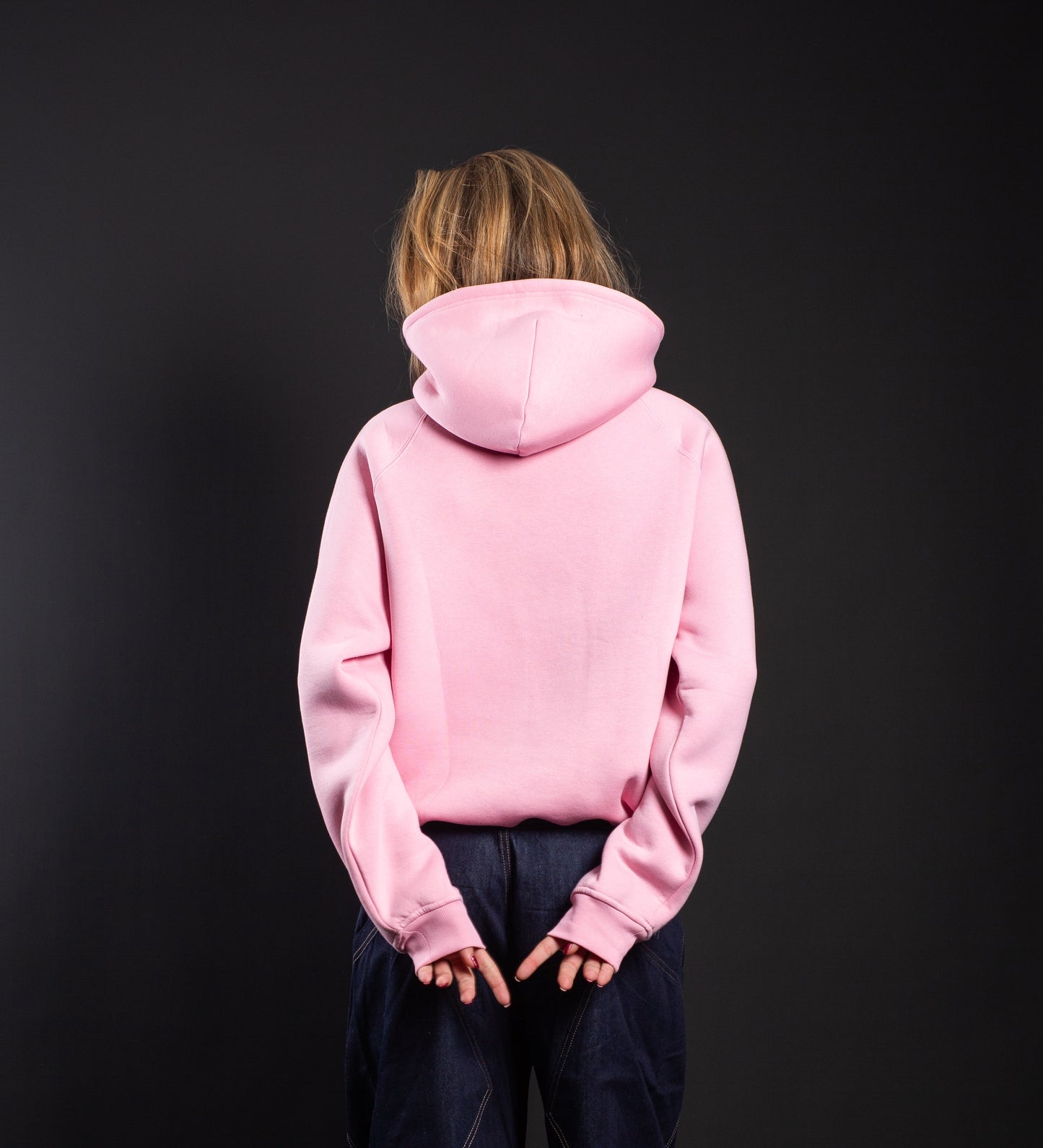 CRTV DEPT. HOODIE – Baby Pink