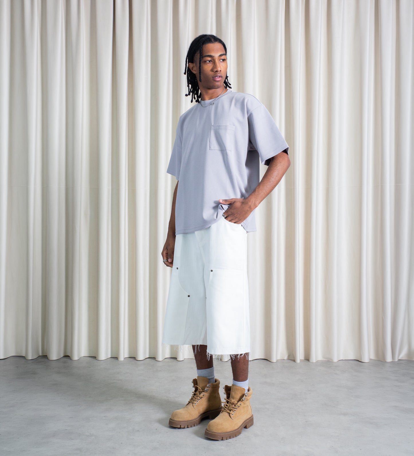 CULT SUPPLY HEAVYWEIGHT T-SHIRT – Light Gray