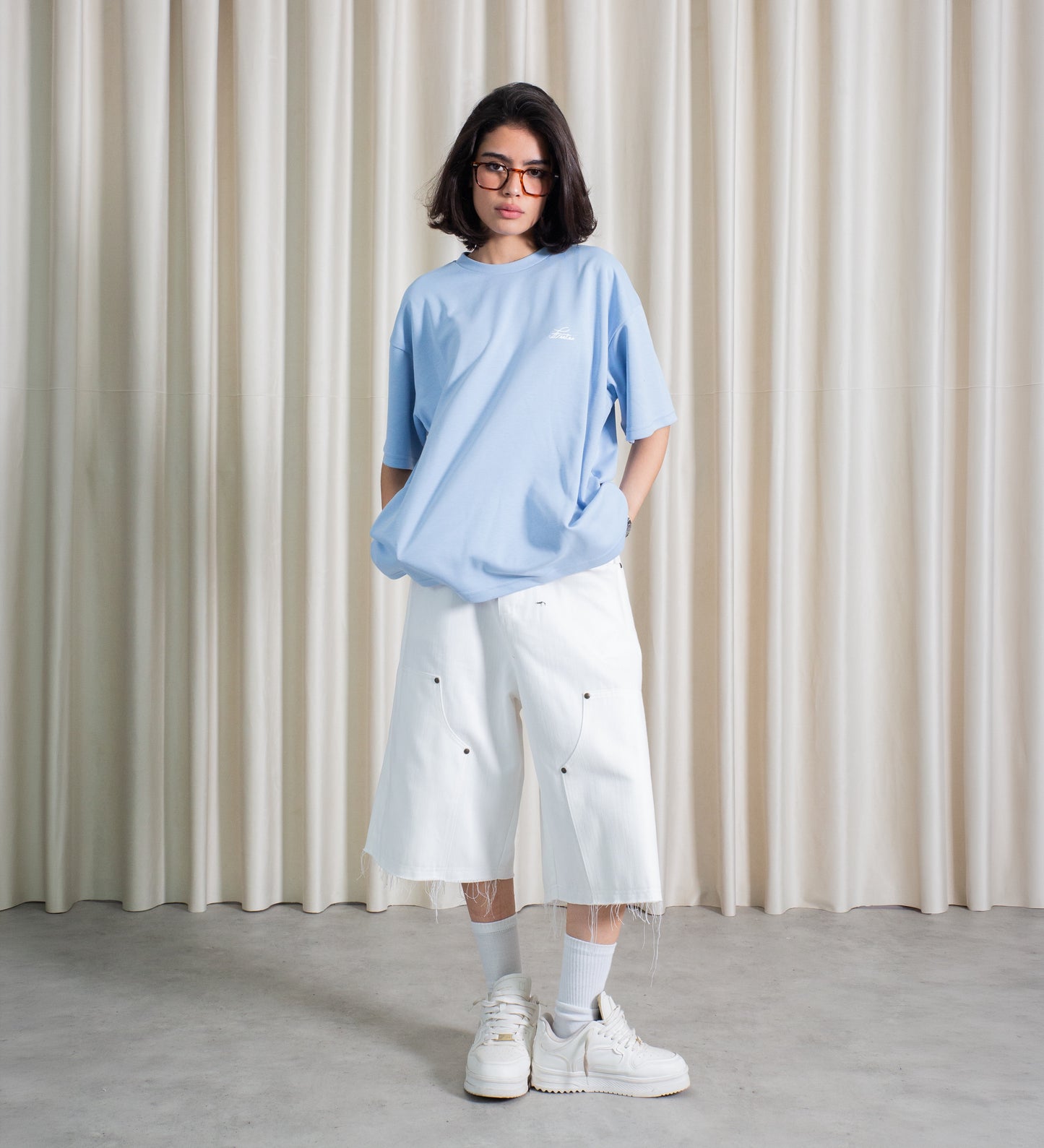CARPENTER JORTS – Off White