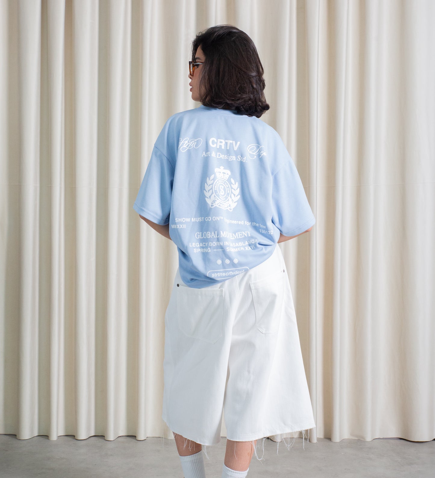 CARPENTER JORTS – Off White