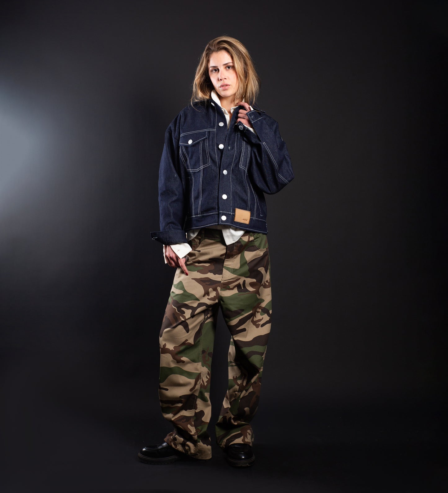 CRTV DEPT. CAMO BAGGY PANTS V.II – Military
