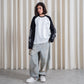 CRTV DEPT HEAVYWEIGHT RAGLAN T-SHIRT – Black/Off White