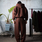STRTN BAGGY SWEATPANTS – Brown