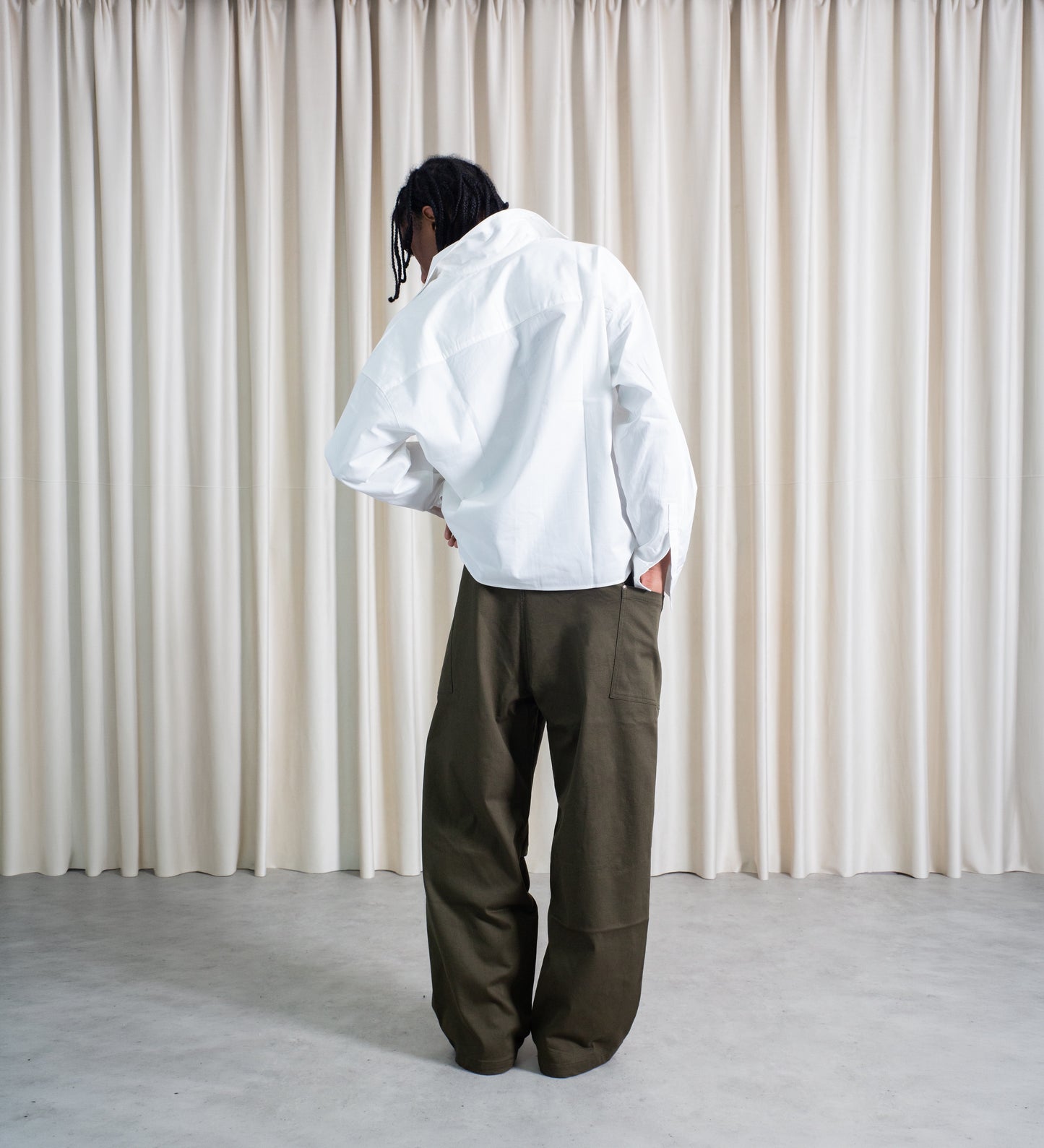 CULT SUPPLY POPLIN SHIRT – Off White