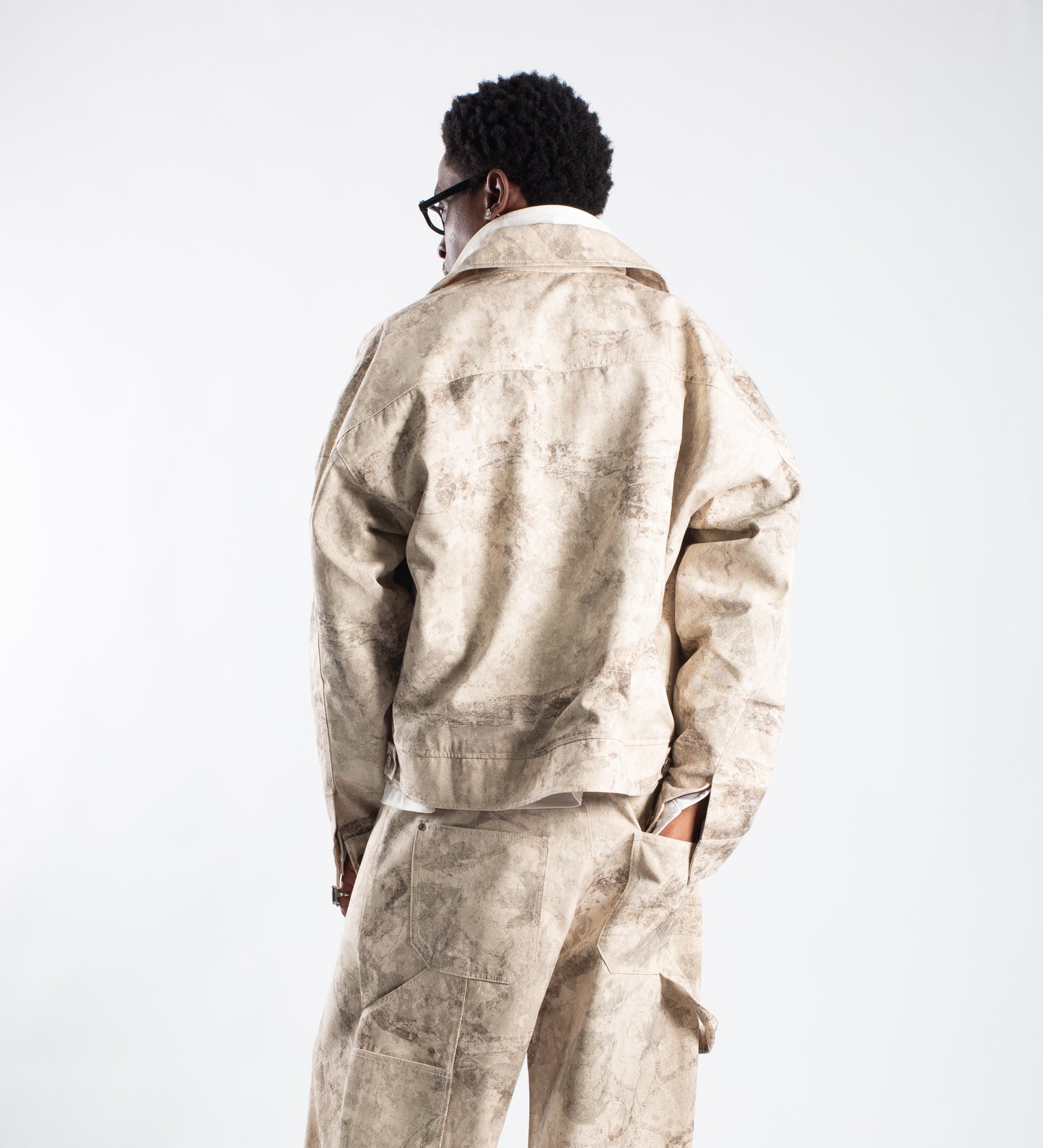 DESERT SAINTS CAMO JACKET – Sand Moss