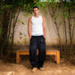 STRTN® RHINESTONE SWEATPANTS – Black