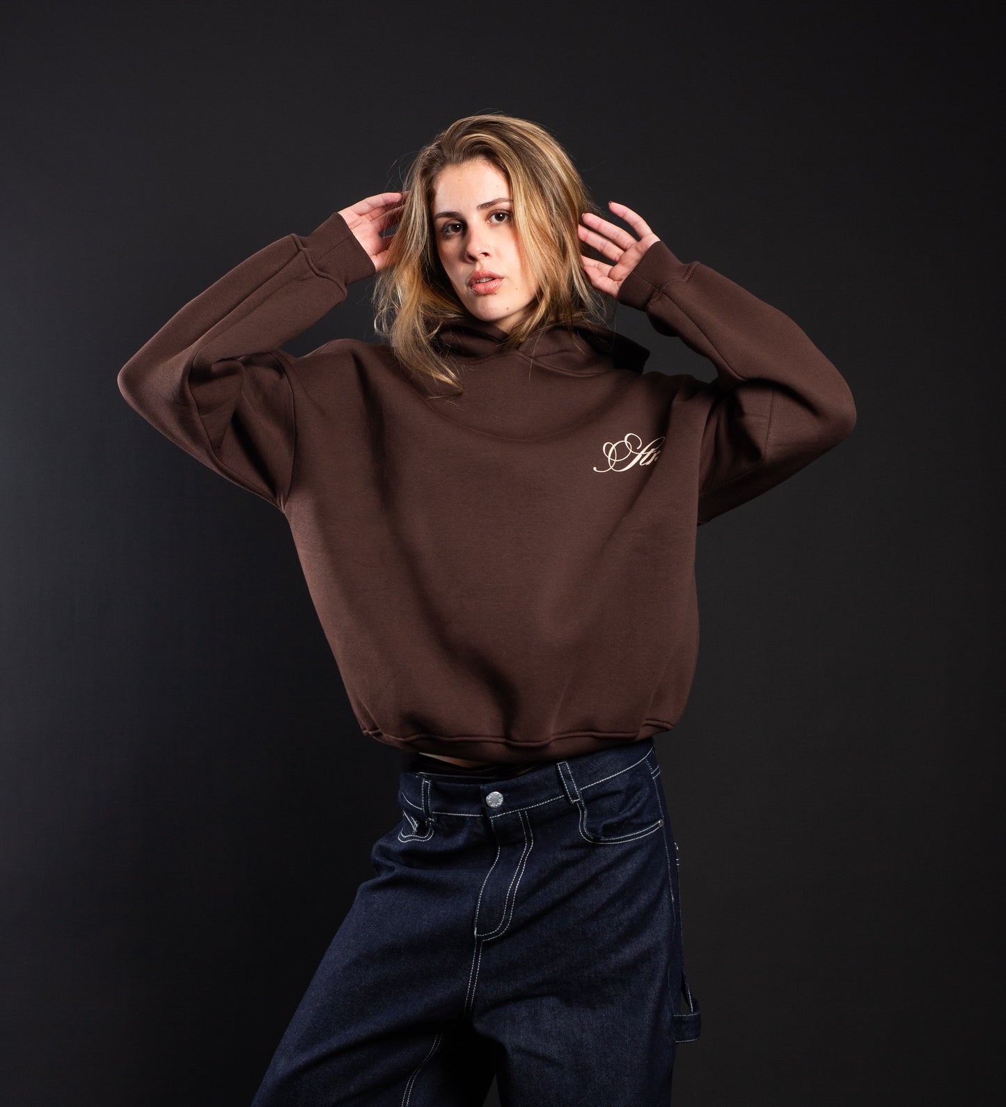 DESERVED NOT GIVEN HOODIE  – Dark Brown