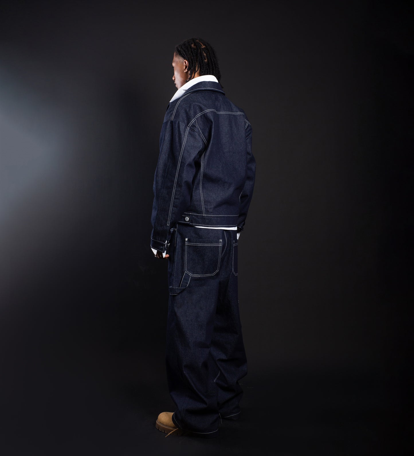 STRTN® CRTV DEPT DENIM JACKET – Raw Blue