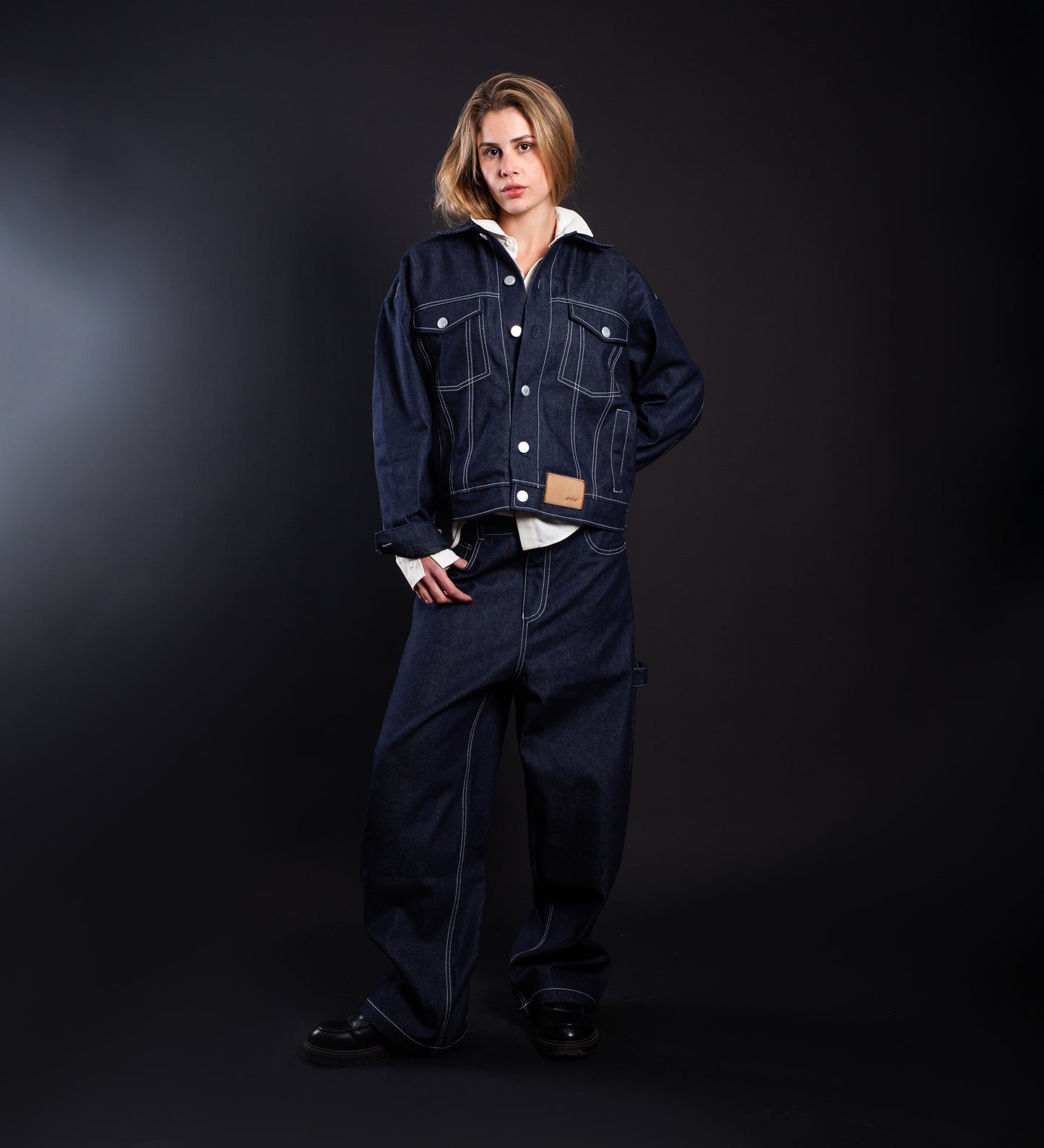 STRTN® CRTV DEPT DENIM JACKET – Raw Blue