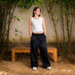 STRTN® RHINESTONE SWEATPANTS – Black