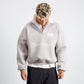 CRTV DEPT. BOXY HALF-ZIP – Gray