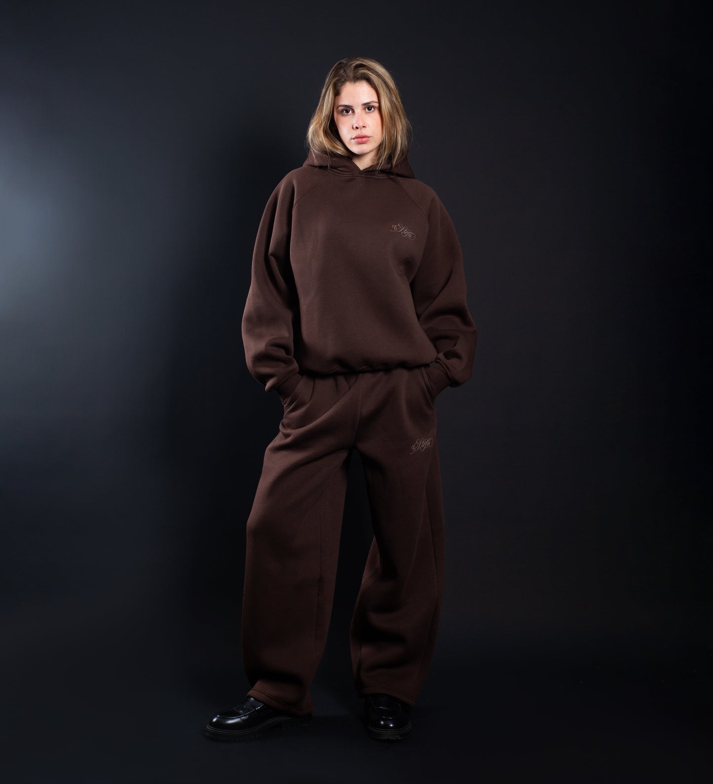 STRTN BAGGY SWEATPANTS – Dark Brown