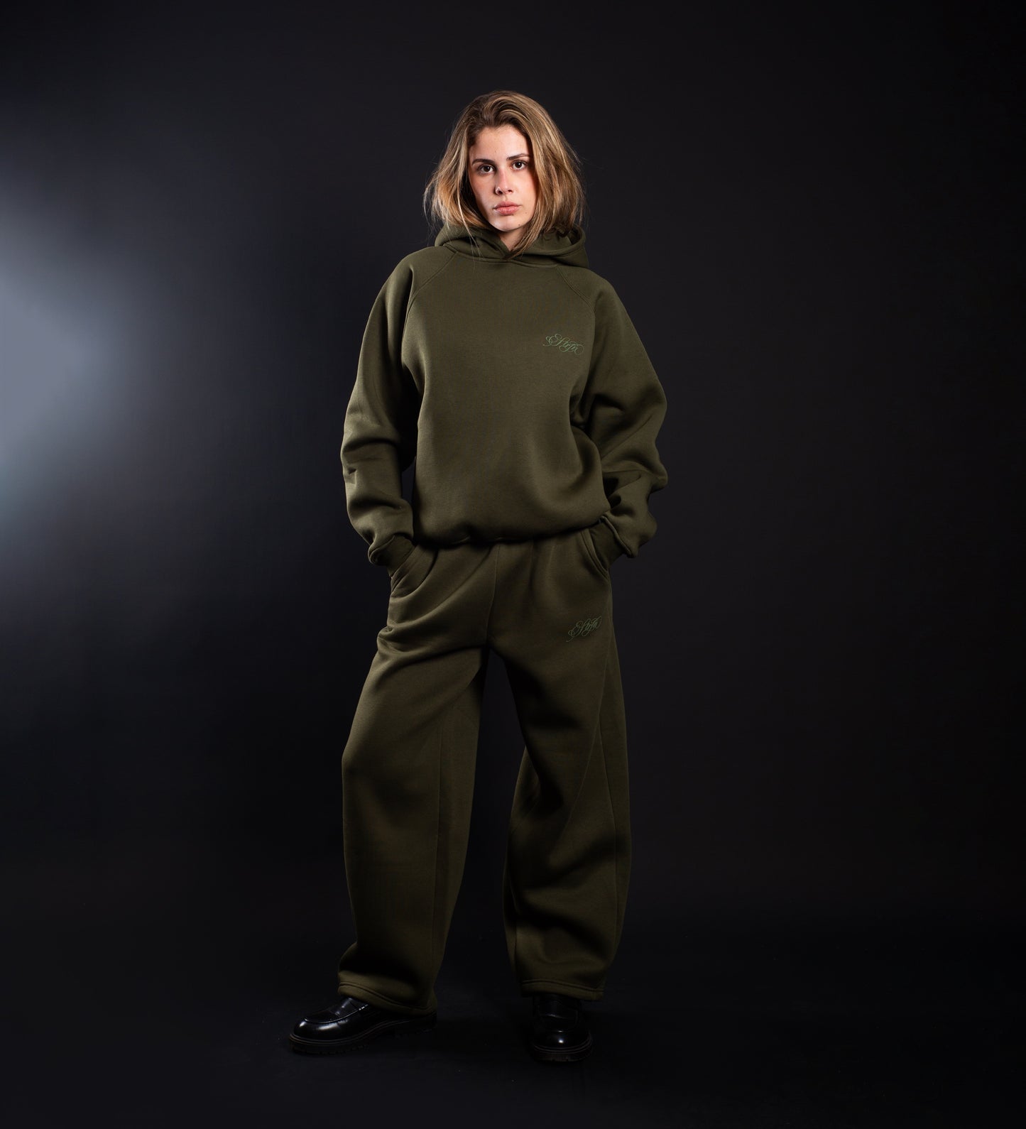 STRTN BAGGY SWEATPANTS – KHAKI