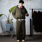 STRTN RAGLAN ZIP-UP HOODIE – Military Green