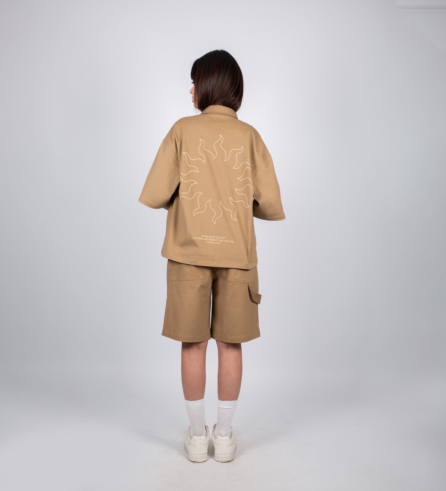 HOT SEASON HEAVYWEIGHT OVERSHIRT – Tobacco