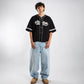 STRTN® BASEBALL HEAVYWEIGHT OVERSHIRT – Black