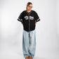 STRTN® BASEBALL HEAVYWEIGHT OVERSHIRT – Black