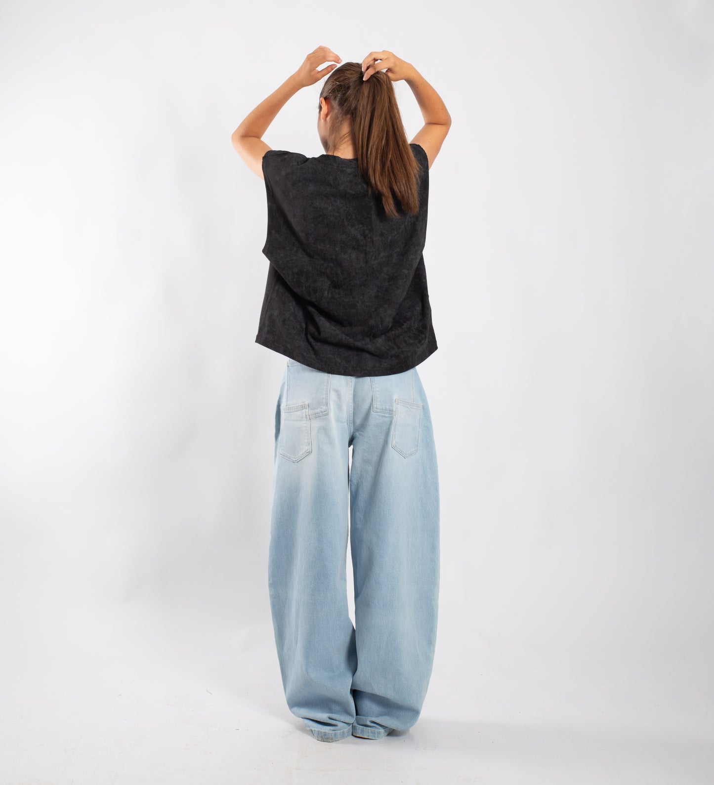 CRTV DEPT. TANK TOP – Washed Black