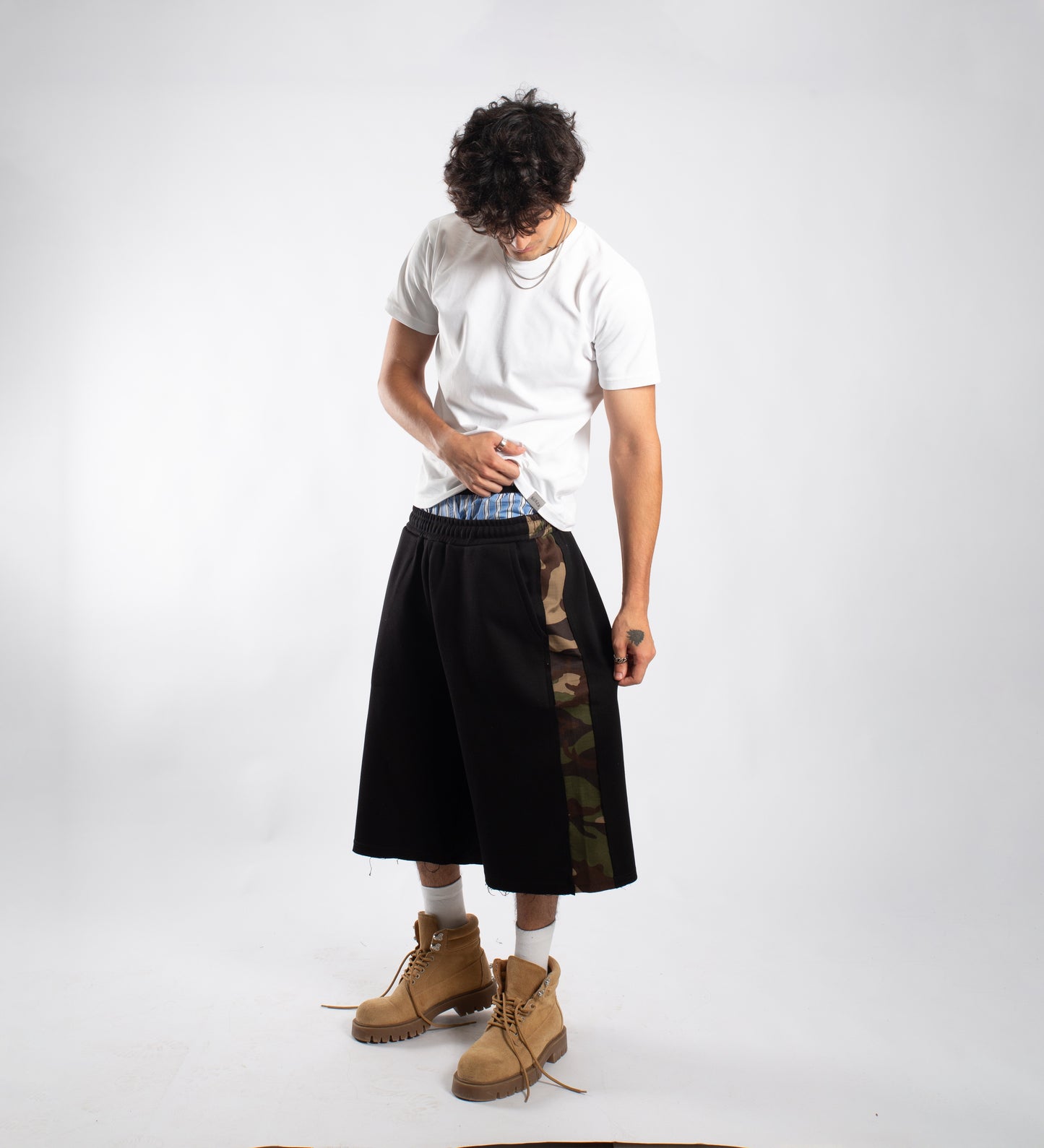 MILITIA JORTS – Black/Army