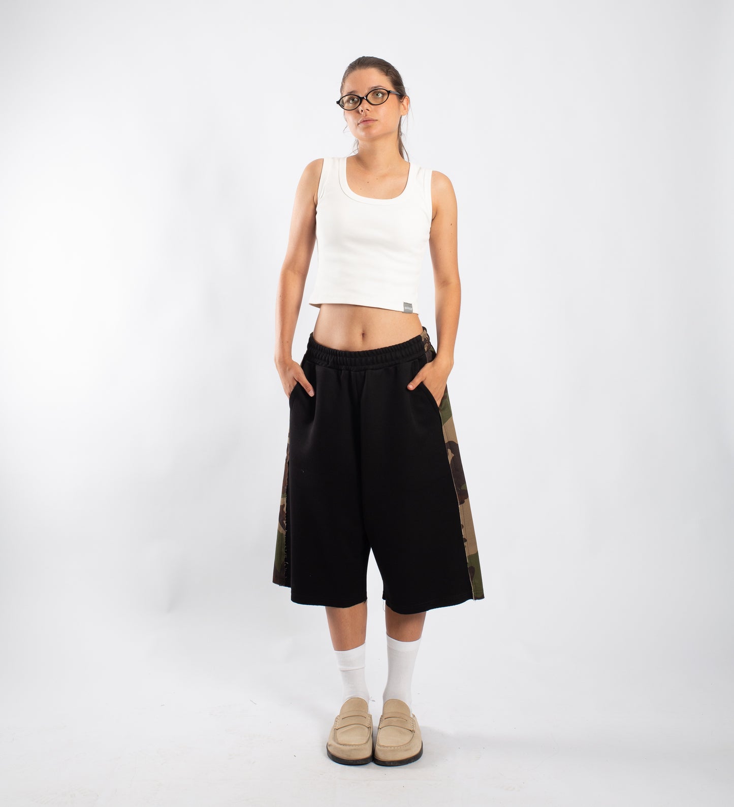 MILITIA JORTS – Black/Army