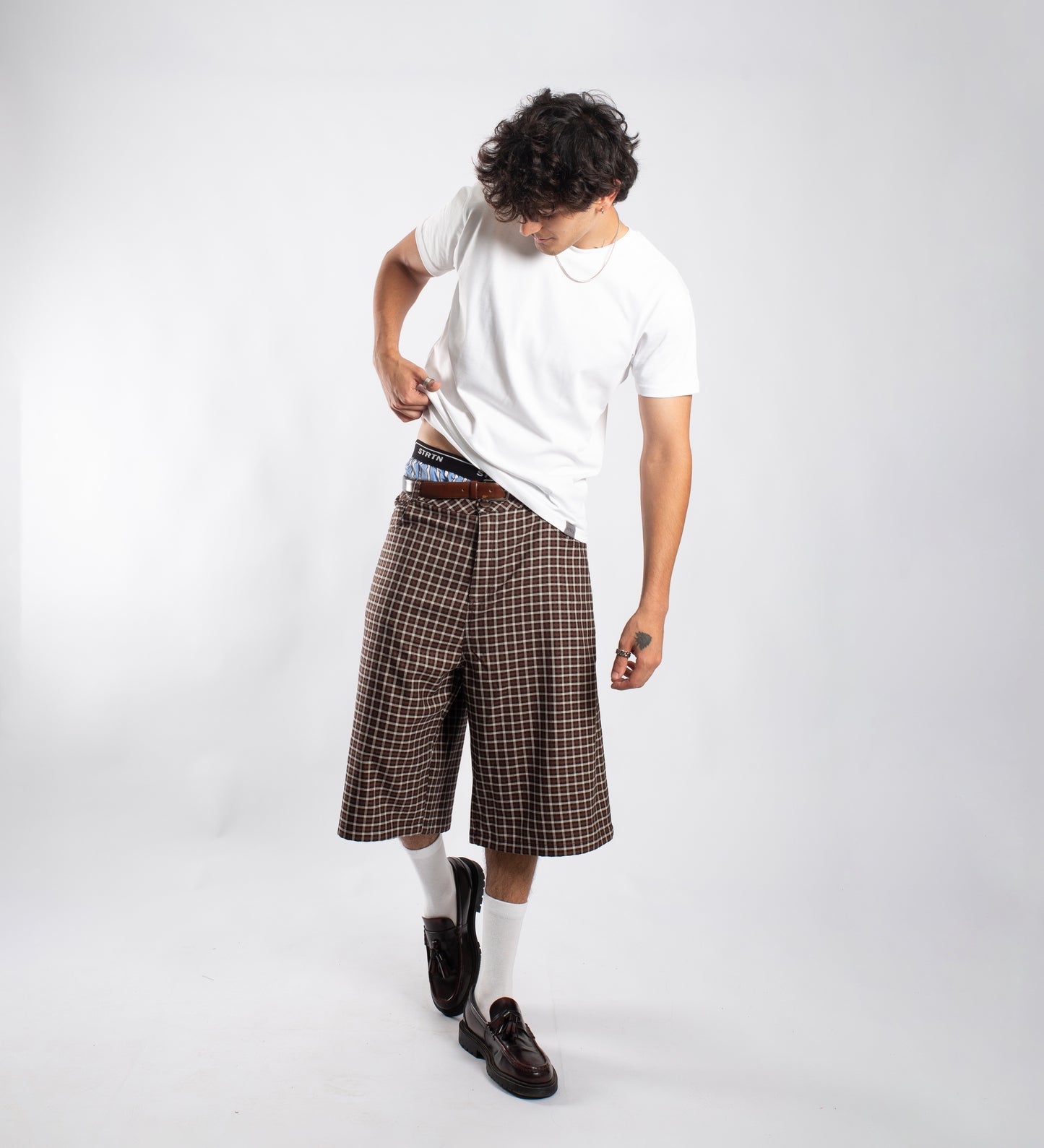 CRTV DEPT. TARTAN JORTS