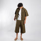 CRTV DEPT. CROPPED OVERSHIRT – Military Green