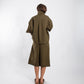 CRTV DEPT. CROPPED OVERSHIRT – Military Green