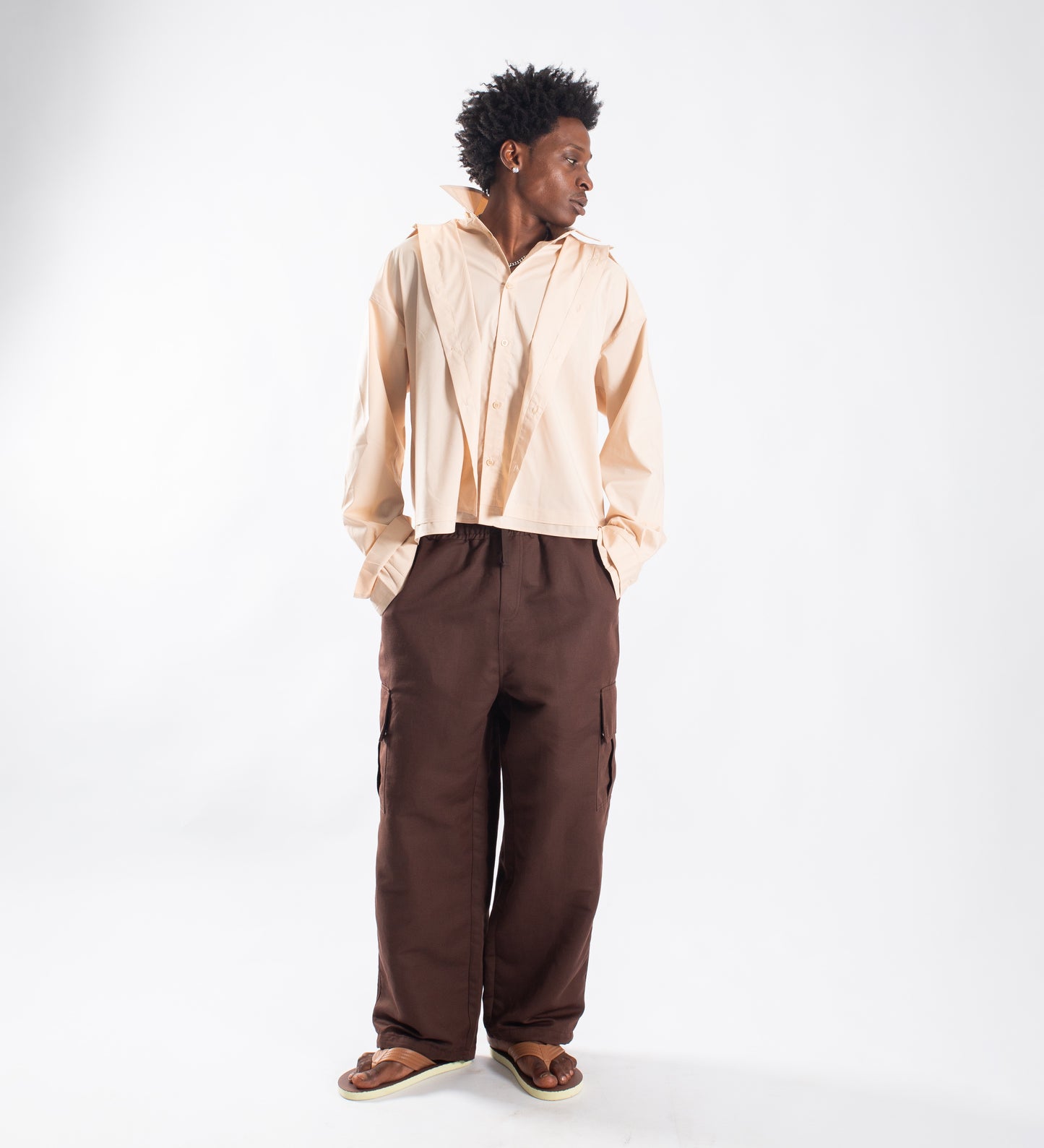 THE DOUBLÉ SHIRT – Nude