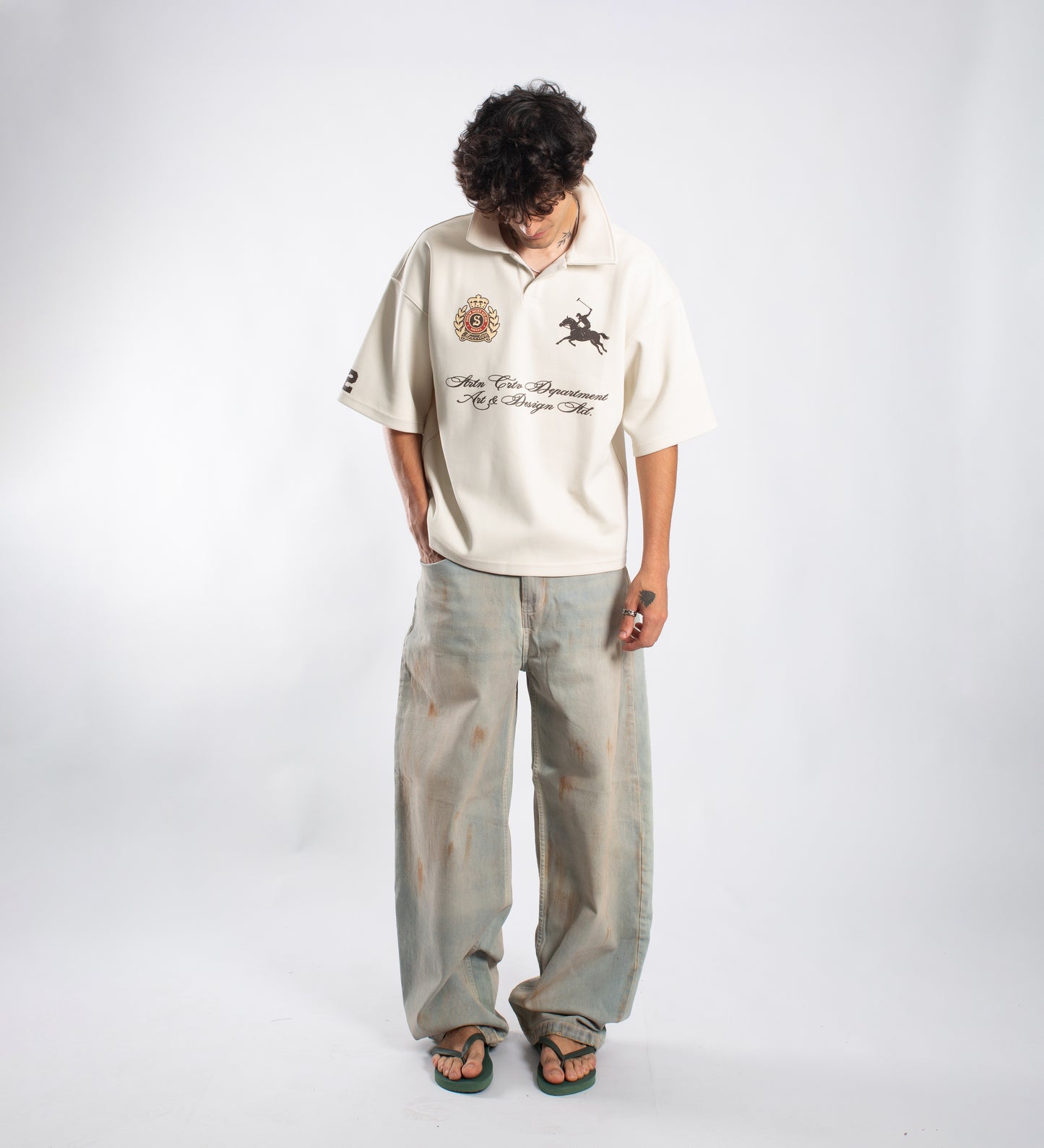 STRTN® HAMPTONS POLO – Cream