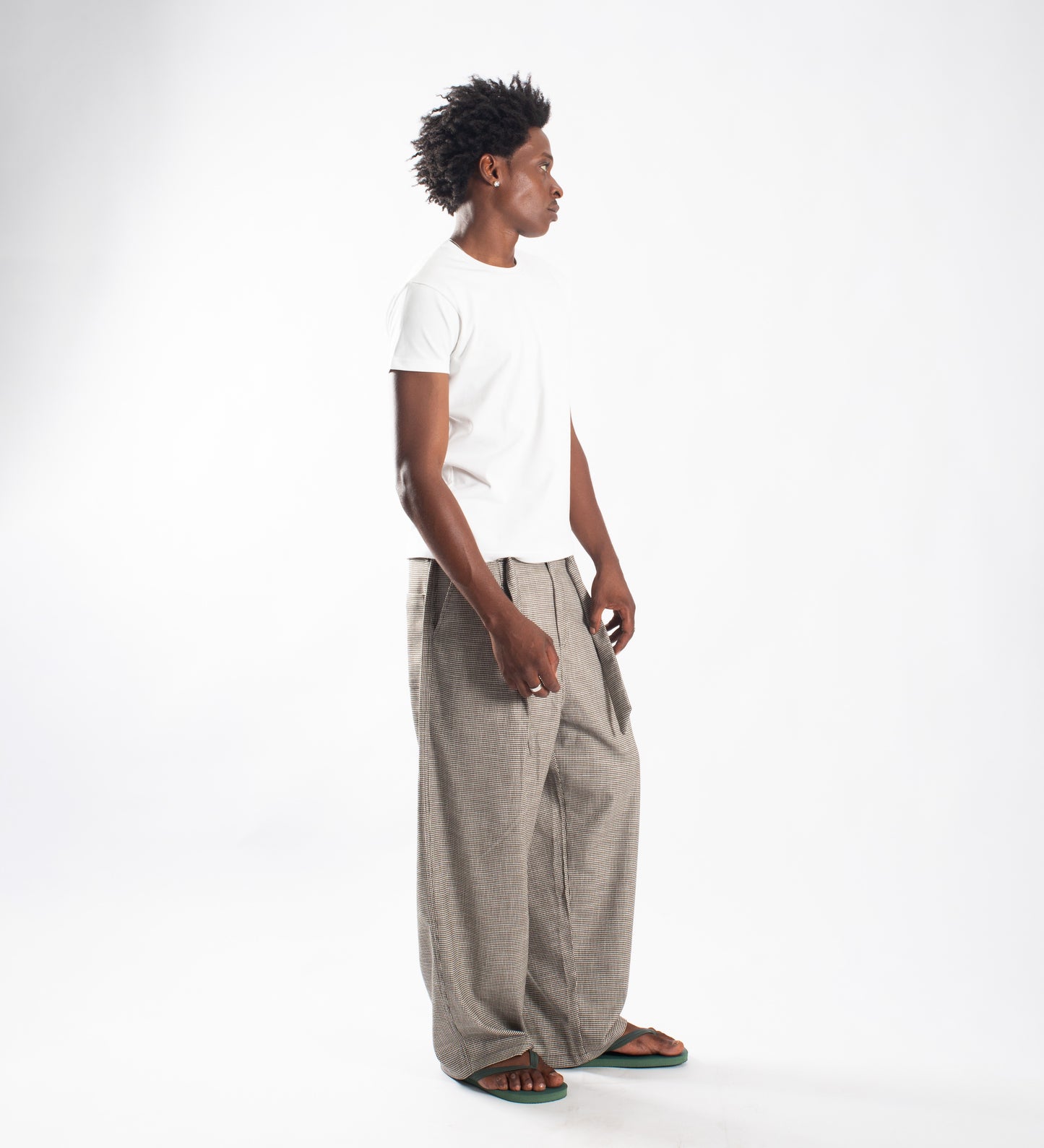 THE CRTV DEPT. BLOCK PANTS – Houndstooth