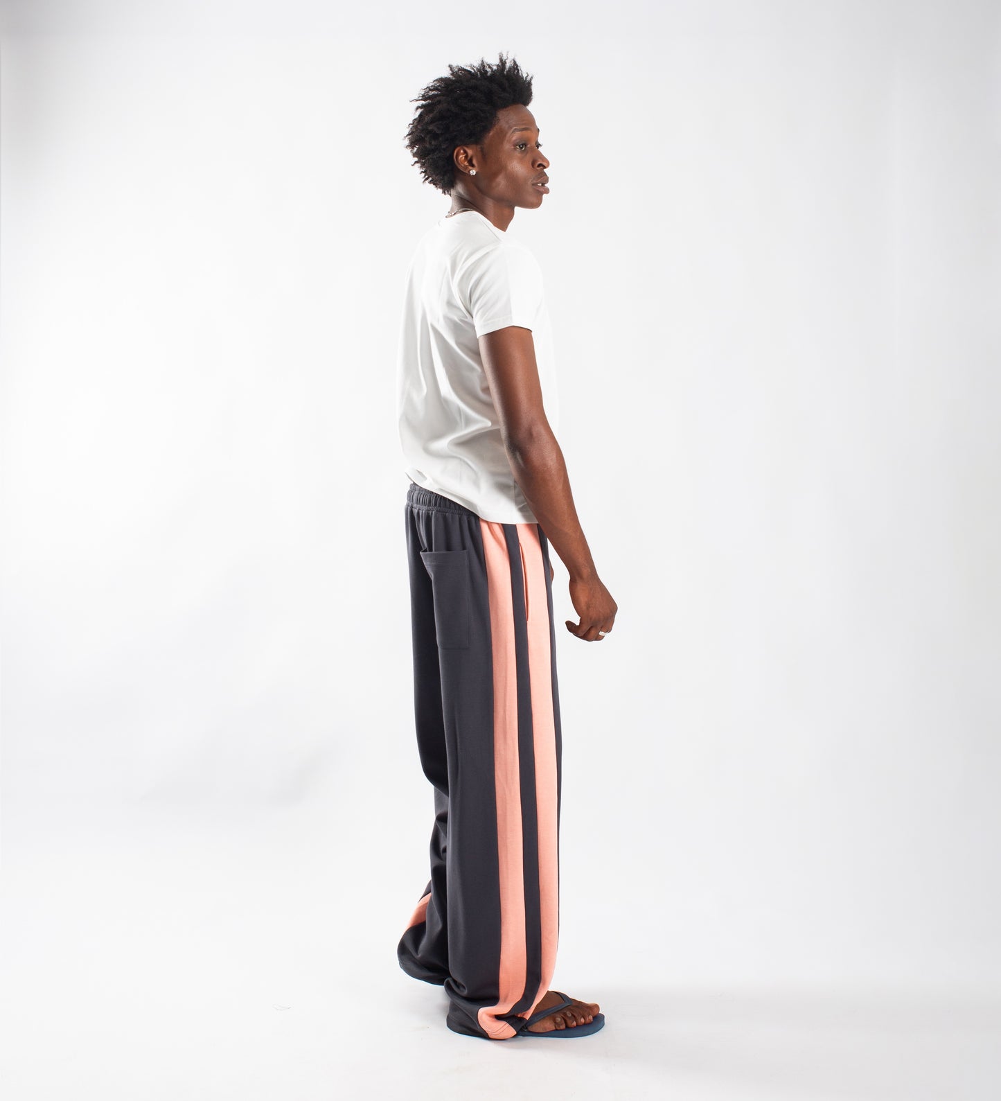 CRTV DEPT. JOGGERS – Light Pink/Charcoal