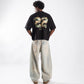HEAVYWEIGHT DISTRESSED BOXY ARMY T-SHIRT – Black