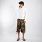 LONG SLEEVE HENLEY TEE – White