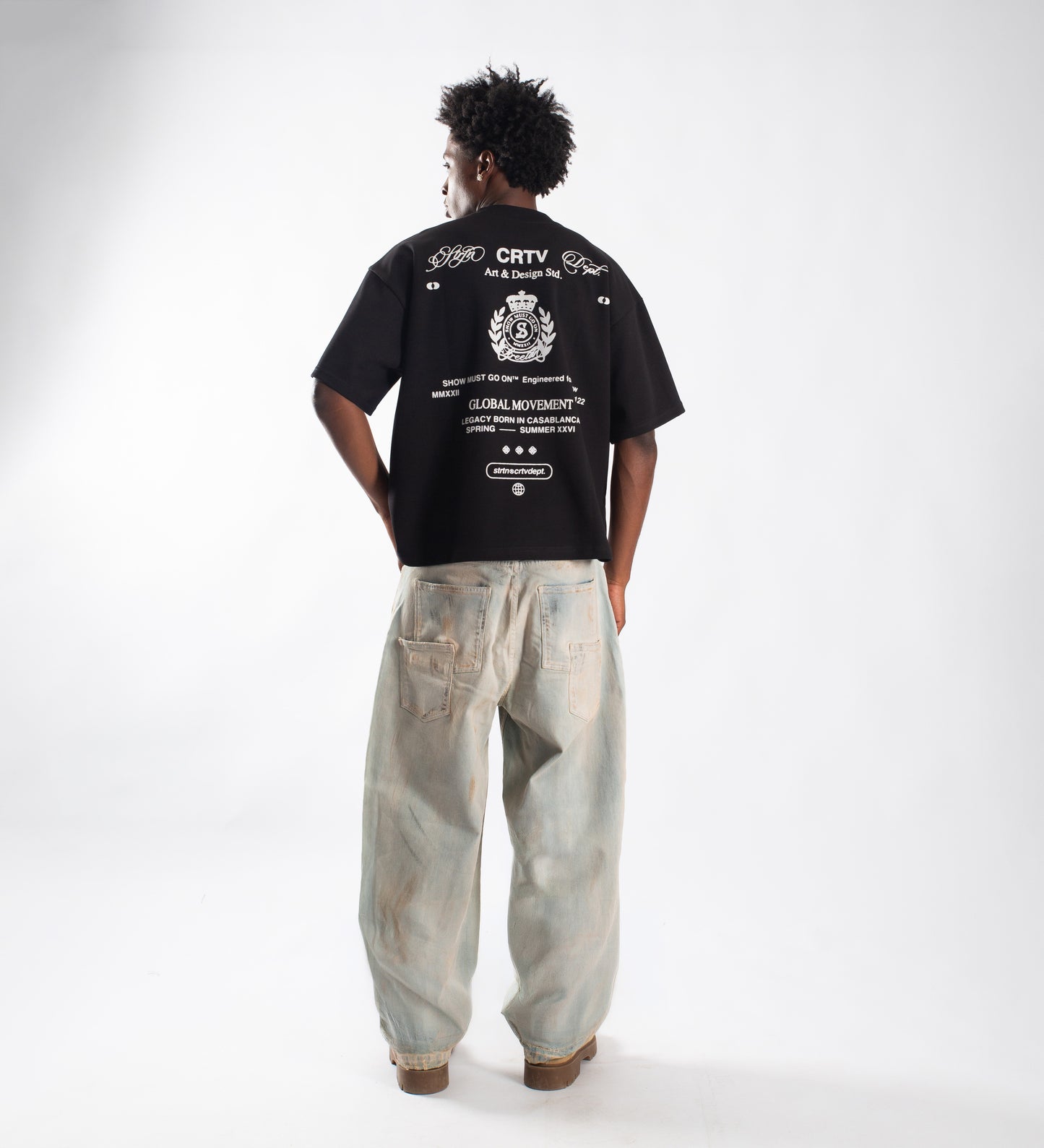 LEGACY HEAVYWEIGHT T-SHIRT – Black
