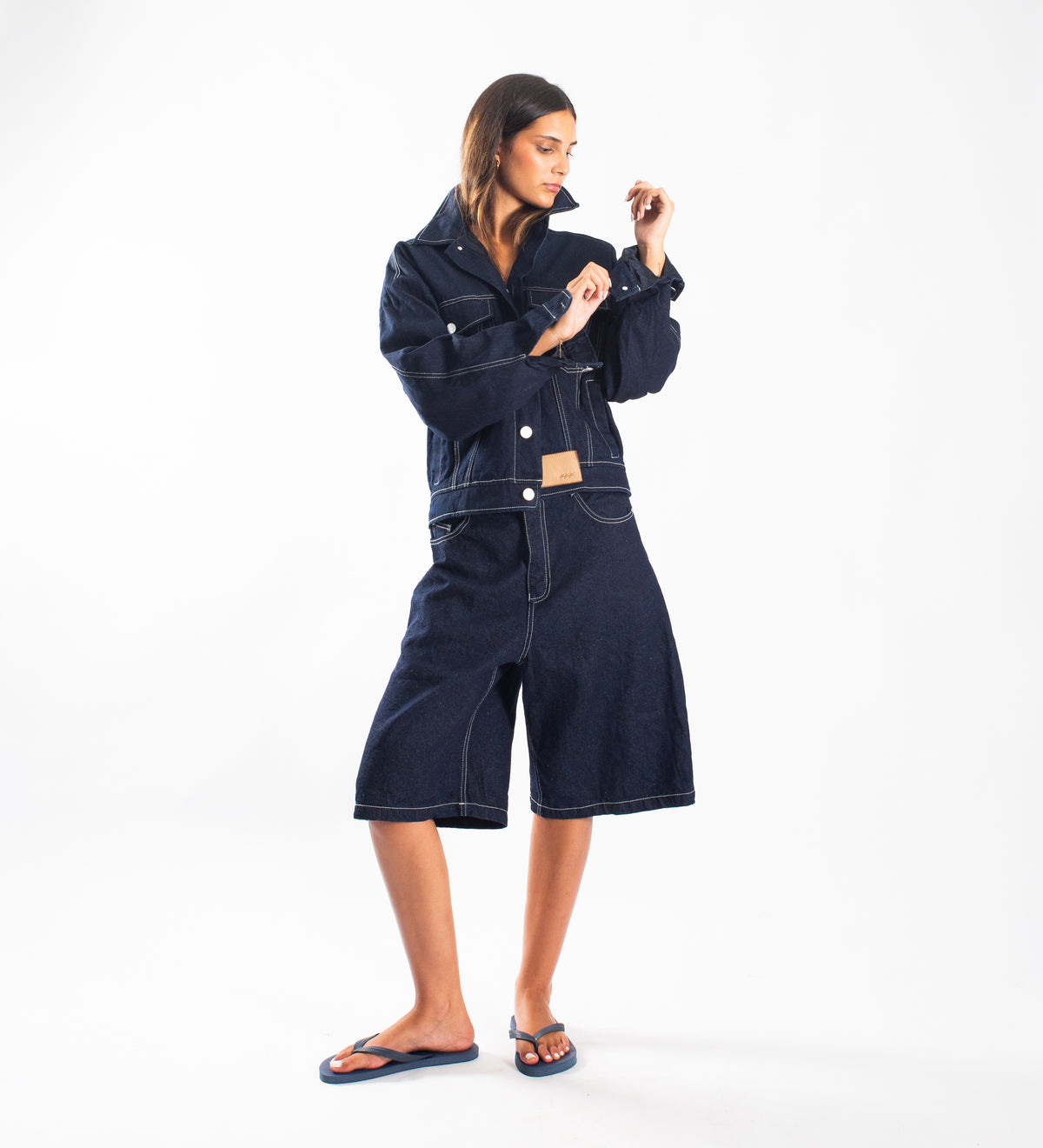 STRTN® CRTV DEPT DENIM JACKET V.II – Raw Blue