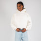 CRTV DEPT. MOGUL BOXY HOODIE – White